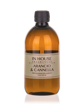 Arancio & Cannella - Ricarica Profumo 500 ml - In House Fragrances