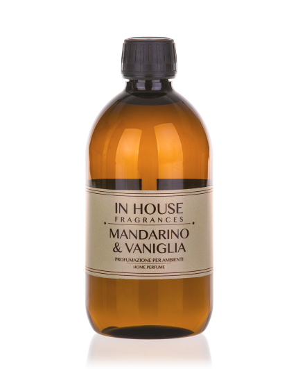 Mandarino & Vaniglia - Ricarica Profumo 500 ml - In House Fragrances