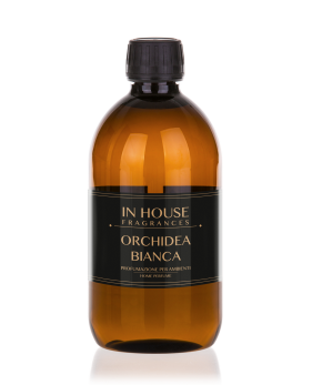 Orchidea Bianca - Ricarica Profumo casa 500ml - In House Fragrances Linea Premium - Gida Profumi