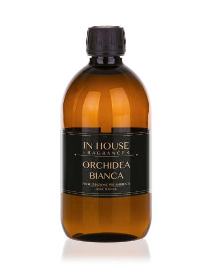 Orchidea Bianca - Ricarica Profumo casa 500ml - In House Fragrances Linea Premium - Gida Profumi