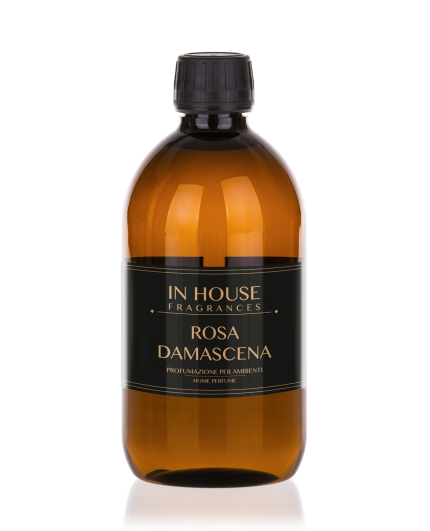 Rosa Damascena - Ricarica Profumo casa 500ml - In House Fragrances Linea Premium - Gida Profumi