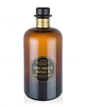 Orchidea Bianca - Diffusore vetro 500ml - In House Fragrances Premium