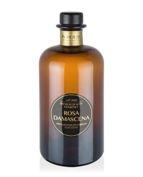 Rosa Damascena - Diffusore vetro 500ml - In House Fragrances Premium
