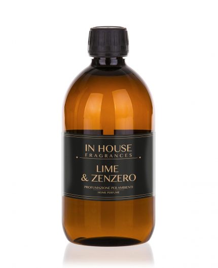 Lime Zenzero - Ricarica Profumo casa 500ml - In House Fragrances - Linea-Premium-Gida-Profumi